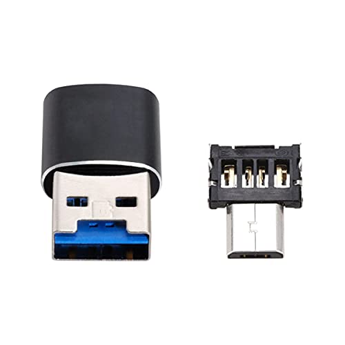 Cablecc Lector USB 3.0 para Tarjeta Micro SD con Adaptador OTG miniatura 1