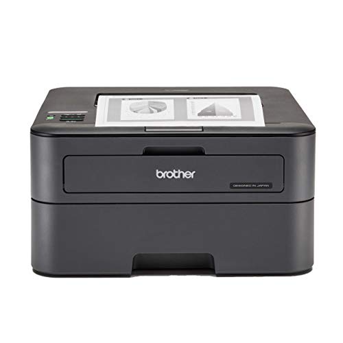 Brother HL-L2366DW Auto Duplex Laser Printer, 30 PPM Print Speed, LCD Display, 32 MB Memory, (WiFi WiFi Direct LAN USB), 250 Sheet Paper Tray, 2600 Pages Inbox Toner, Free Installation (Fast Printer)