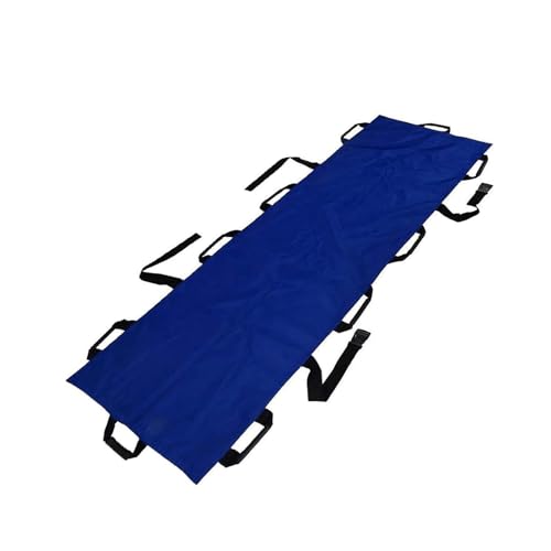 JOUFNING - Faltbare Medizinische Trage, 10 Weiche Griffe Oxford Tuch Trage, Notfall Rettungstrage, Patiententransport Rolltrage, Für Klinik Bergrettung