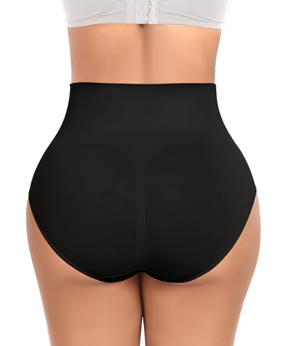 Image of Werena Tummy Control Shapewear for Women High Waisted Body Shaper Panties Slimming Girdle Shaping Briefs