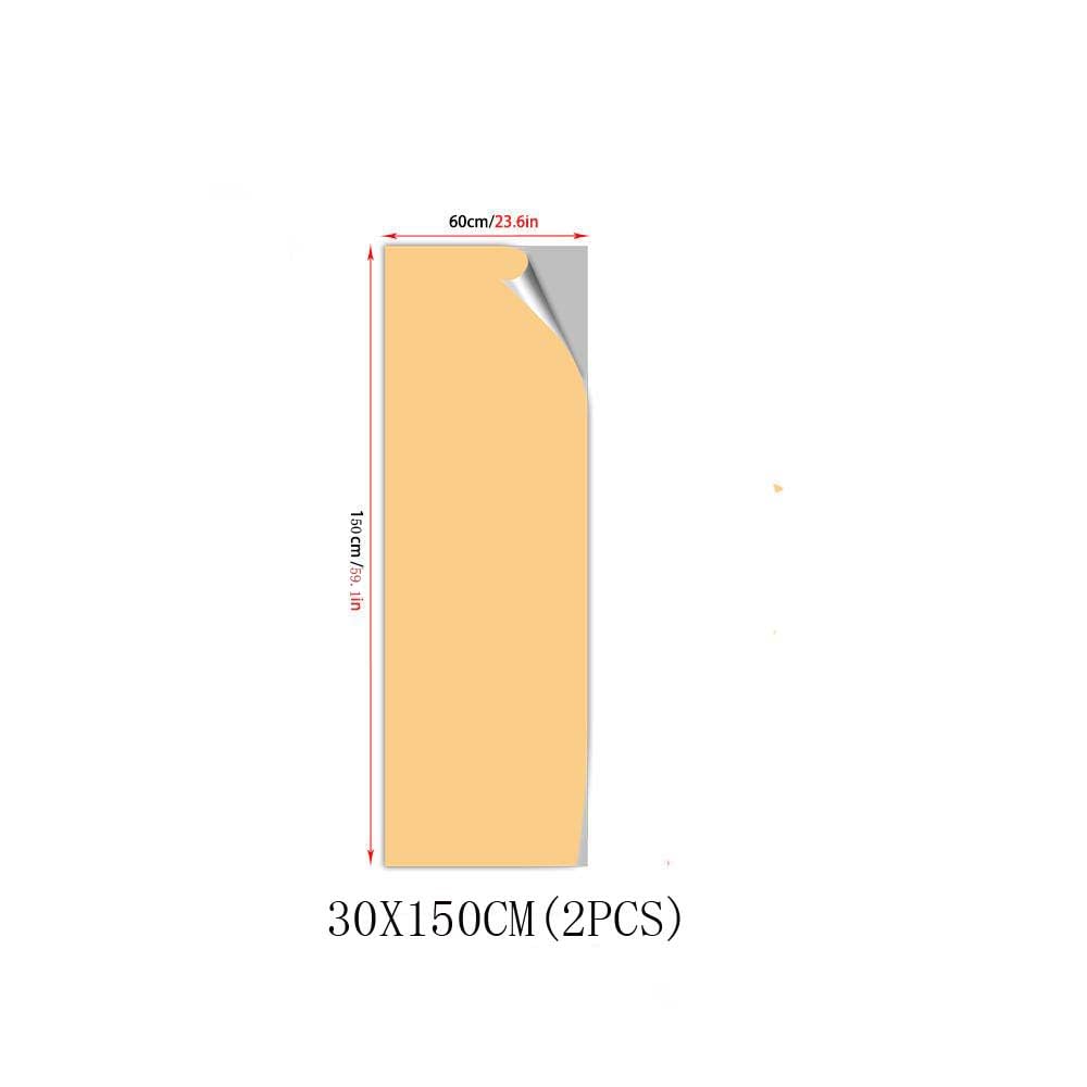 Vinile per frigorifero per Adesivi per copri Frigorifero 3D Cabina telefonica rossa bianchi autoadesiva adesivo per porta del frigorifero adesivo professionale 60 x 150 cm