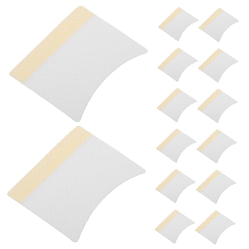 FOMIYES Facial Pads for Makeup Removal 40pcs Square Cotton Rounds for Lash Extension Care