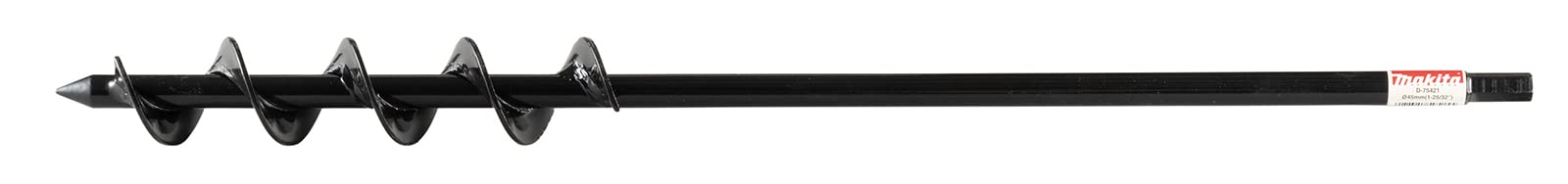 Makita D-75421 Broca de tierra 45 x 600 mm