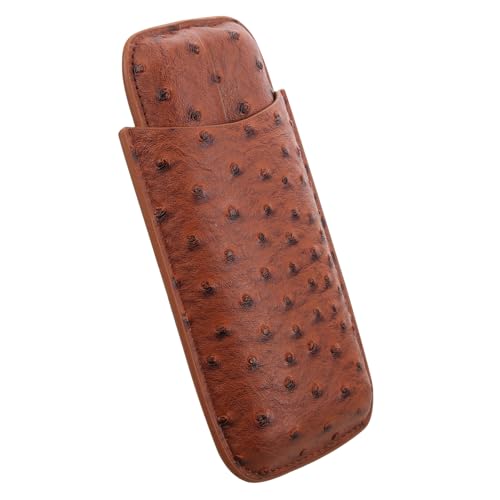 VALICLUD Boîte à Cigares Étui Cuir Pour Maison Voyage Pochette Portable Pour Caves à Cigares De Voyage Facile à Transporter