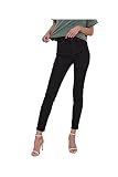 vaqueros guess mujer opiniones  Guess 1981 Skinny W1YA46 D4F51 Carrie Black, Negro , 30