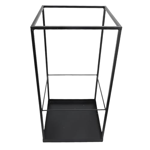 KIMISS Paragüero de Metal para Entrada - Soporte de Metal de Diseño Geométrico Moderno para Almacenamiento y Organización del Hogar - Elegante Paragüero Independiente - imagen 5