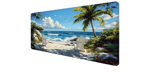 Tapis de souris gaming xxl étanche pour joueur sur pc portable