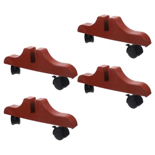 Support de séparation de pièce roulettes base réglable lot de 4 bureau