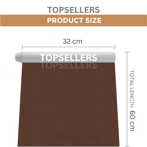 Image of TOPSELLERS Leather Repair Patch with Extra Strong 2 Glue Tube - Premium Self-Adhesive Leather for Sofas, Car-Bike Seats, Chairs, and More - High Durability and Proven Repair Solution (BROWN-2)