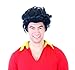Beauty and The Beast Gaston Shirt Gloves and Wig (Adult XX-Large)