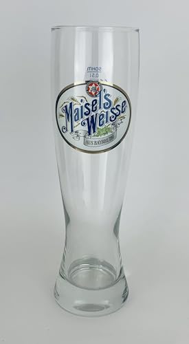 Maisels Weisse Vaso de cerveza de 0,5 l, vasos de cerveza, cerveza, cerveza de trigo, vasos de cerveza de trigo, vasos de bar, gastro