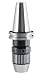 Accusize Industrial Tools 0-1/2'' Cat40 CNC Integral Keyless Drill Chuck, 0222-0890