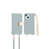 Amazon.co.jp: MINTY iPhone15 用 ケース 手帳型 ショルダー