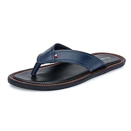 Image of Centrino Men's Slipper |Flip-Flop Slippers | Luxurious Comfort Every Step | Slip-On Ease, Minimalist Design | Perfect for Beach Days, Poolside Lounging, and Casual Wear (1302)