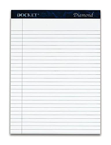 Tops Docket Diamond bloc-notes de qualite supérieure format legal ruled - 2