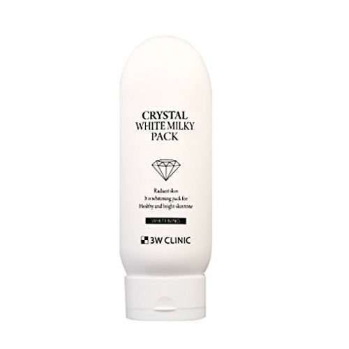 3W Clinic Crystal White Milky Pack 7.05Oz Moisturizing Nutrition Whitening