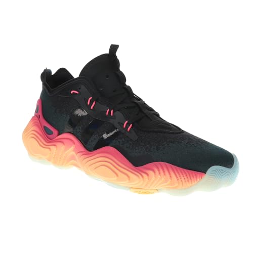 adidas Mens As Trae 3 Basketball Sneakers Shoes - Black2