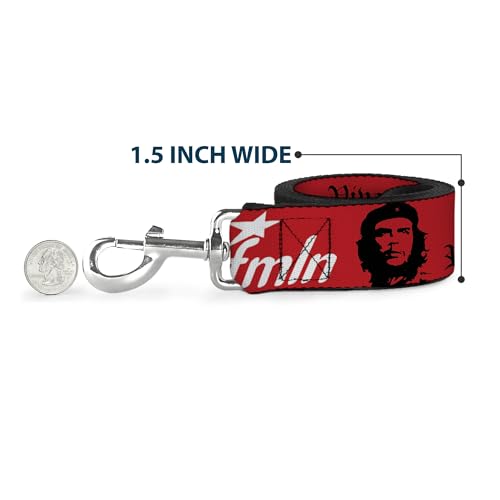 Laisse Che W/Fmln Rouge anti-traction Buckle Down sangle solide 6ft - 7