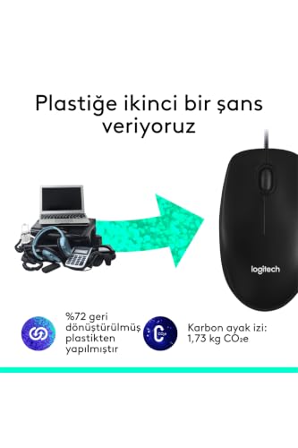 Logitech M90 Maus mit Kabel – Ansicht 5