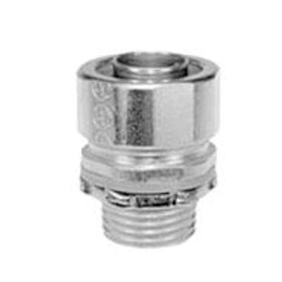 AMERICAN FITTINGS STR125 CONNECTOR, 1-1/4 IN, STRAIGHT, LIQUID TIGHT