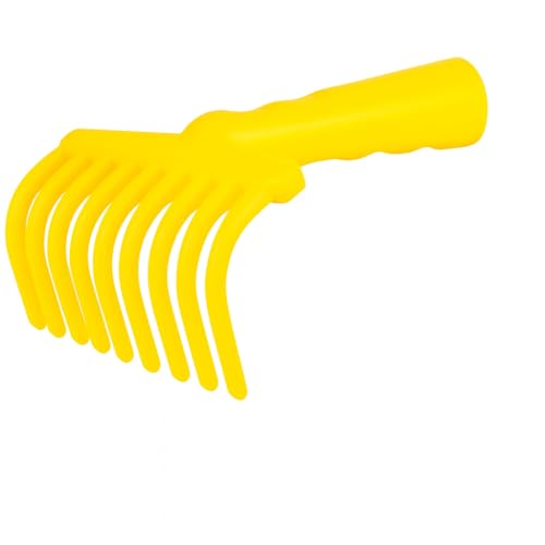 Rastrello per Olive a 9 Denti larghezza 14 Cm, Raccolta Olive, Noci e Nocciole, con Foro per Manico (1)