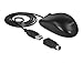 Produktbild DeLock Maus USB-A + PS/2 Desktop Optisch 3-Tasten Schwarz