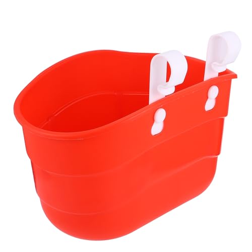 Cesta de ciclismo para niños BESPORTBLE roja de manillar infantil 6