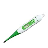 * Mida Rápidamente A Niños, Bebés, Adultos Y Animales Más Rápido Que Los Competidores Tradicionales Para El Uso Oral Y Rectal De Este Microchip De Alta Calidad Y Punta De Modo Dual De Alta Sensibilidad, Más Rápido Que El Uso Oral, Anal Y Axilar