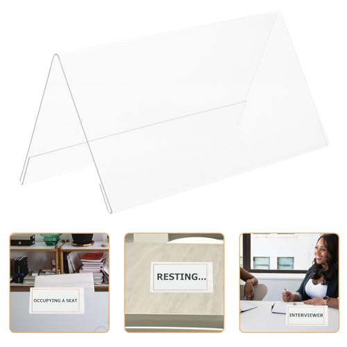 GALPADA �����A�N�����f�X�N�l�[���v���[�g 10×18cm ����2mm �����^ �l�[���X�^���h ���j���[�\���p �E�F�f�B���O�T�C���X�^���h ���X�g����
