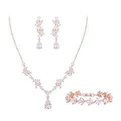 Clear Rose Gold-Tone