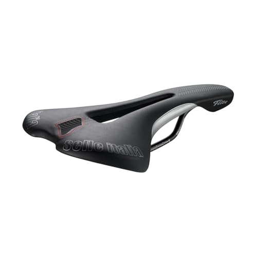 Selle Italia Flite Flow TM Sillín, Unisex Adult, Negro, L2