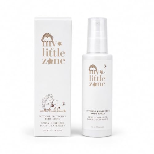 MY LITTLE ZONExPure Project Outdoor Protection Spray 100 mL / 3.4 fl. oz. - Travel Size Body Spray for All Ages with Aloe Vera, Gentle Plant-Based Alcohol-Free Fresh Scent for Outdoor Use