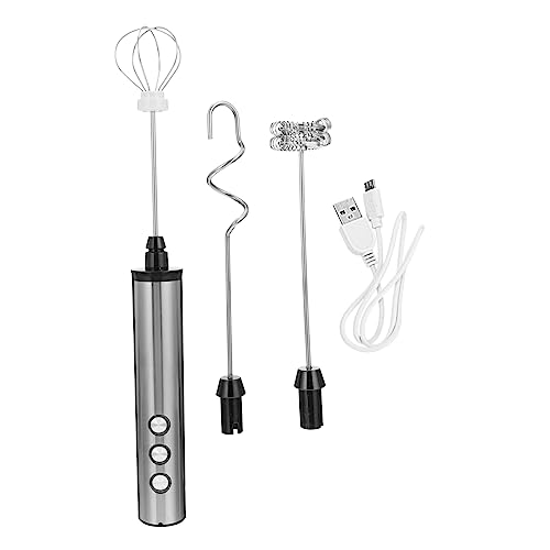 Cabilock Electric Whisk Home Stirrer Milk Egg Stirrer Kitchen Milk Frother Battery-operated