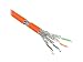 Produktbild Good Connections Cat.7 Verlegekabel - SIMPLEX - reines Kuper (OFC) - 10-Gigabit-fähig (10/100/1000/10000-Base-T Ethernet Netzwerke) - S/FTP, PiMF, AWG23, FRNC-B - Netzwerk-, Installationskabel, orange, 50m