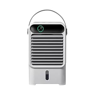 VVLXRIC Mobiele airconditioning, geluidsarm, draagbaar, stil, duurzaam, robuust, mobiele airconditioning, geschikt voor thuis en op kantoor