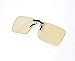 Vyzia Blue Light Blocking Clip-on Computer Lenses for Women and Men | Fits Over Glasses | Reduce Eye Strain, and Sleep Better | Anti-Blue Light Filter Clip for Gaming, and Digital Screens Use