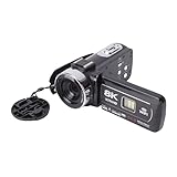 Lazmin112 Videocamera 8K, Videocamera 64MP con Zoom Digitale 18X Touch Screen da 3 Pollici WiFi Visione Notturna, per Viaggi di su YouTube