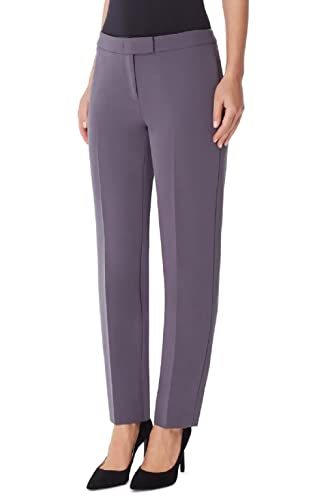 Anne Klein Womens Bowie Office Wear Straight Leg Dress Pants