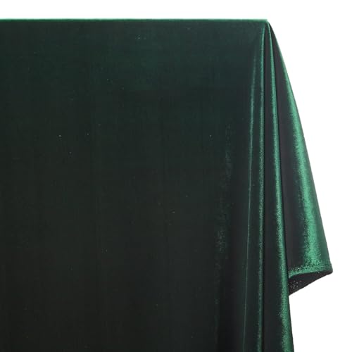 Stretch Velvet Knit Hunter Fabric By The Yard