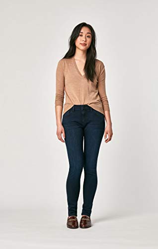 Mavi Women's Alexa Mid-Rise Skinny Leg Jeans4