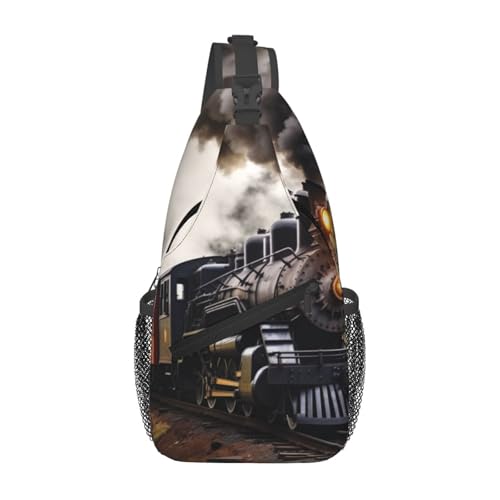 Bolso Cruzado Masculino Tipo Mochila Diagonal para Senderismo miniatura 1