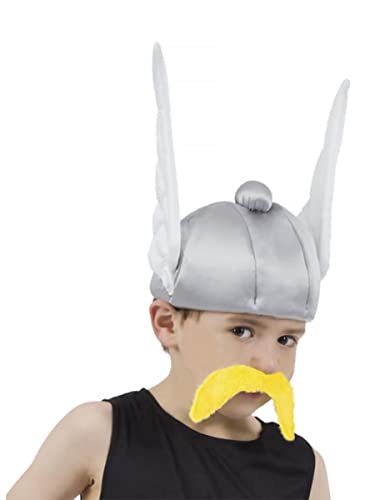 Preisvergleich Produktbild CHAKS - gallisch Helm für Kinder Silber