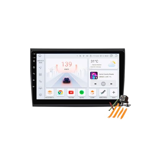 Radio estéreo de 9'' para Fiat Bravo con GPS satelital, WiFi 5G y sonido DSP integrado