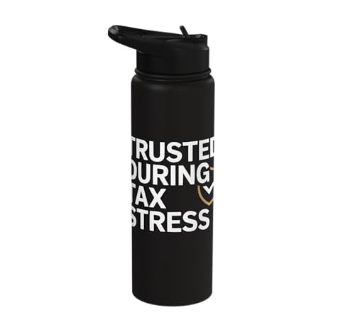 Maximizing Tax Benefits: How Bitcoin IRAs Can Help You Save on Taxes 5 Enrolled Agent Tax Return CPA Accountant Tax Season Stainless Steel Insulated Water Bottle