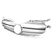 Produktbild Stoßstange Kühlergrill Für Mercedes Für Benz W170 R170 Für SLK-Klasse 1998-2004 Silber ABS Auto Vorne Racing Grill Mesh Grille Nebelscheinwerfer Gitter