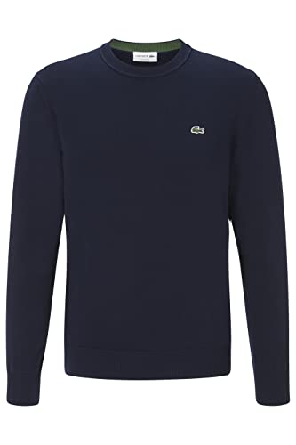 Lacoste Herren Pullover Rundhals AH2193, Männer Basic Strickpulli,Regular...