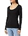 VERO MODA Damen VMMAXI My LS Soft UNECK GA NOOS Langarmshirt, Schwarz (Black Black), XL