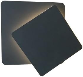 5W Warm White LED Wall Lamp Sconces Decorative Light Fixture Circle White Finish