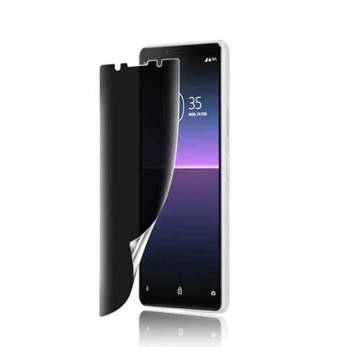 対応 Xperia 10 II SO-41A / SOV43 覗き見防止フィルム SO-41A SOV43 保護フィルム TPU素材 【柔らかいTPU素材 自動修復】 気泡ゼロ 指紋防止 3D設計 キズ修復 浮き防止 Xperia 10 II 対応 液晶保