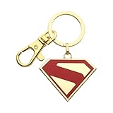 Superman Movie Logo Keychain